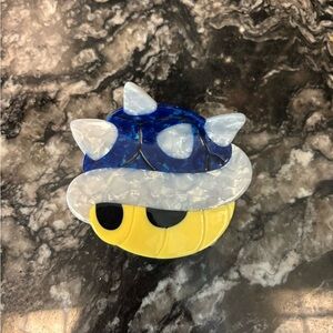 Mario Claw Clip - Made by Boogie Bee Boutique.